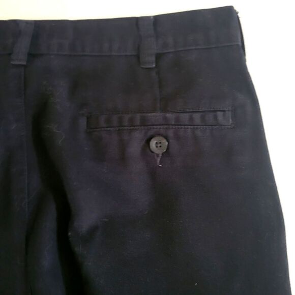 George Men’s Black Wrinkle Resistant Pleated Pants - Picture 14 of 16